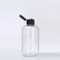 Wholesale Plastic Cylinder Bottle with Fancy Plastic Lotion Pump Dispenser for Body Cream Shampoo Packaging